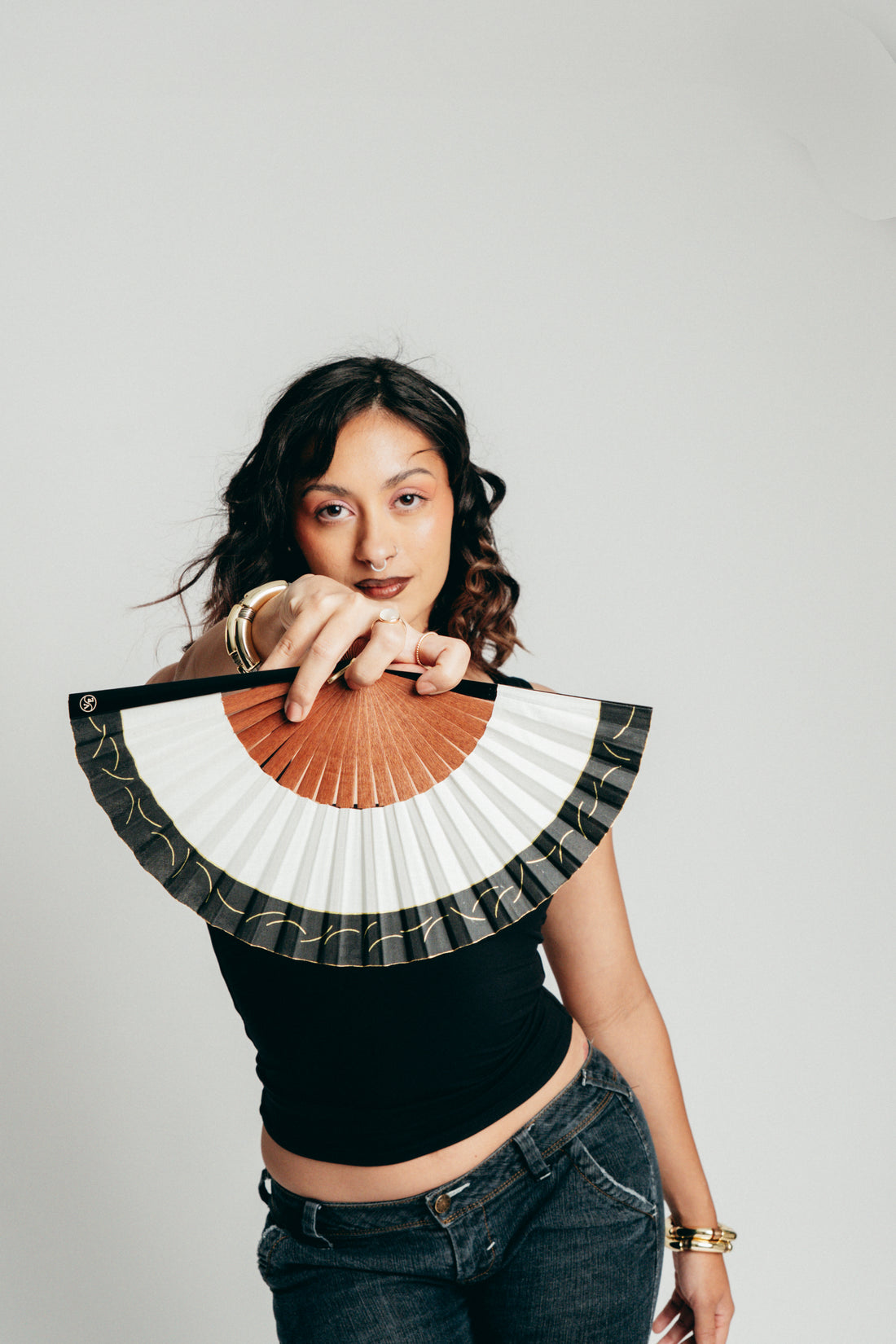 Noir - Luxury Hand Fan